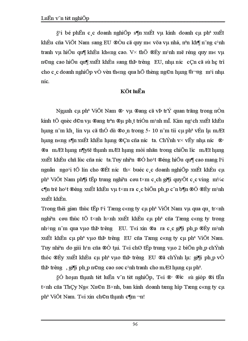 image for page Một số giải pháp đẩy mạnh xuất khẩu cà phê vào thị trường EU của Tổng công ty cà phê Việt Nam 1