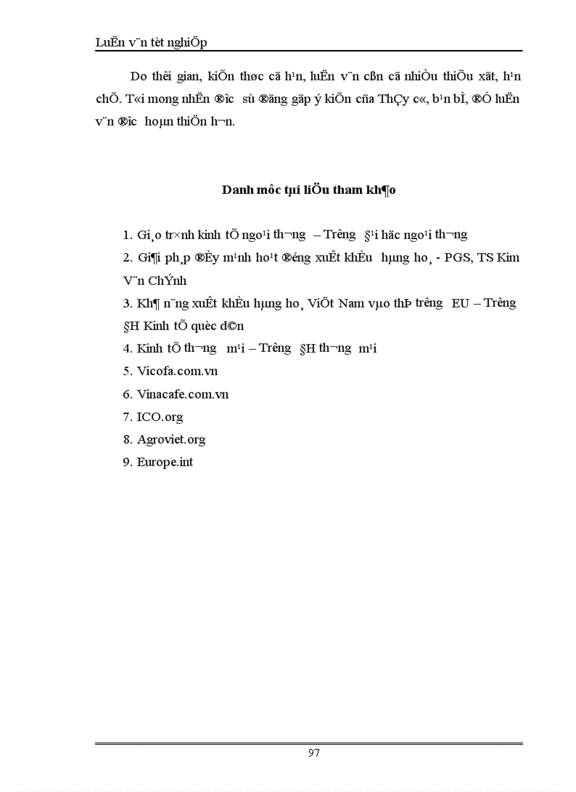 image for page Một số giải pháp đẩy mạnh xuất khẩu cà phê vào thị trường EU của Tổng công ty cà phê Việt Nam 1