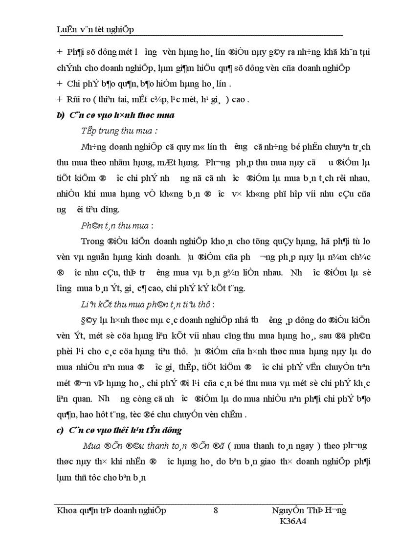 image for page Nâng cao chất lơượng công tác quản trị mua hàng