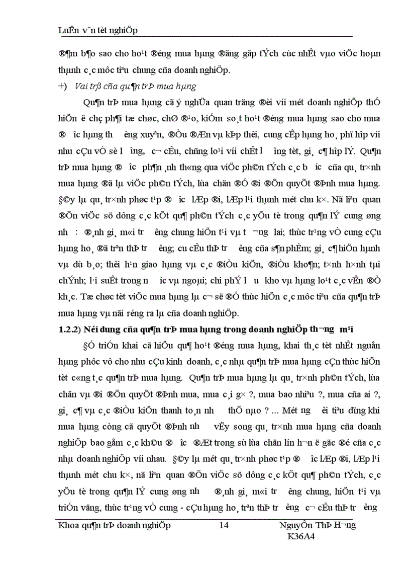 image for page Nâng cao chất lơượng công tác quản trị mua hàng