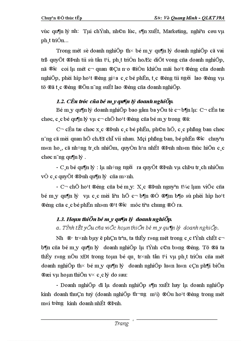 image for page Hoàn thiện bộ máy quản lý tại Công ty Tạp phẩm và Bảo hộ lao động 1