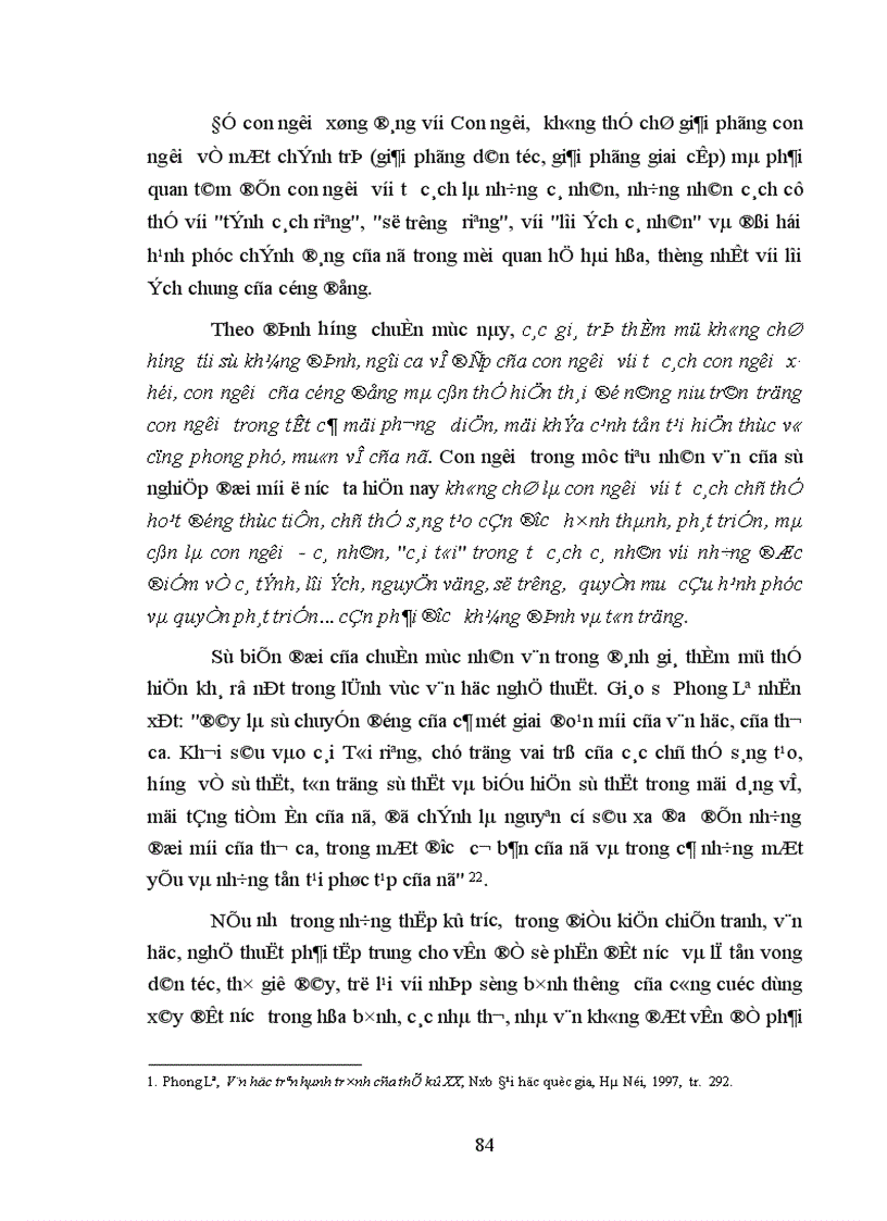 image for page Sự biến đổi những chuẩn mực đánh giá thẩm mỹ trong thời kỳ đổi mới ở Việt Nam