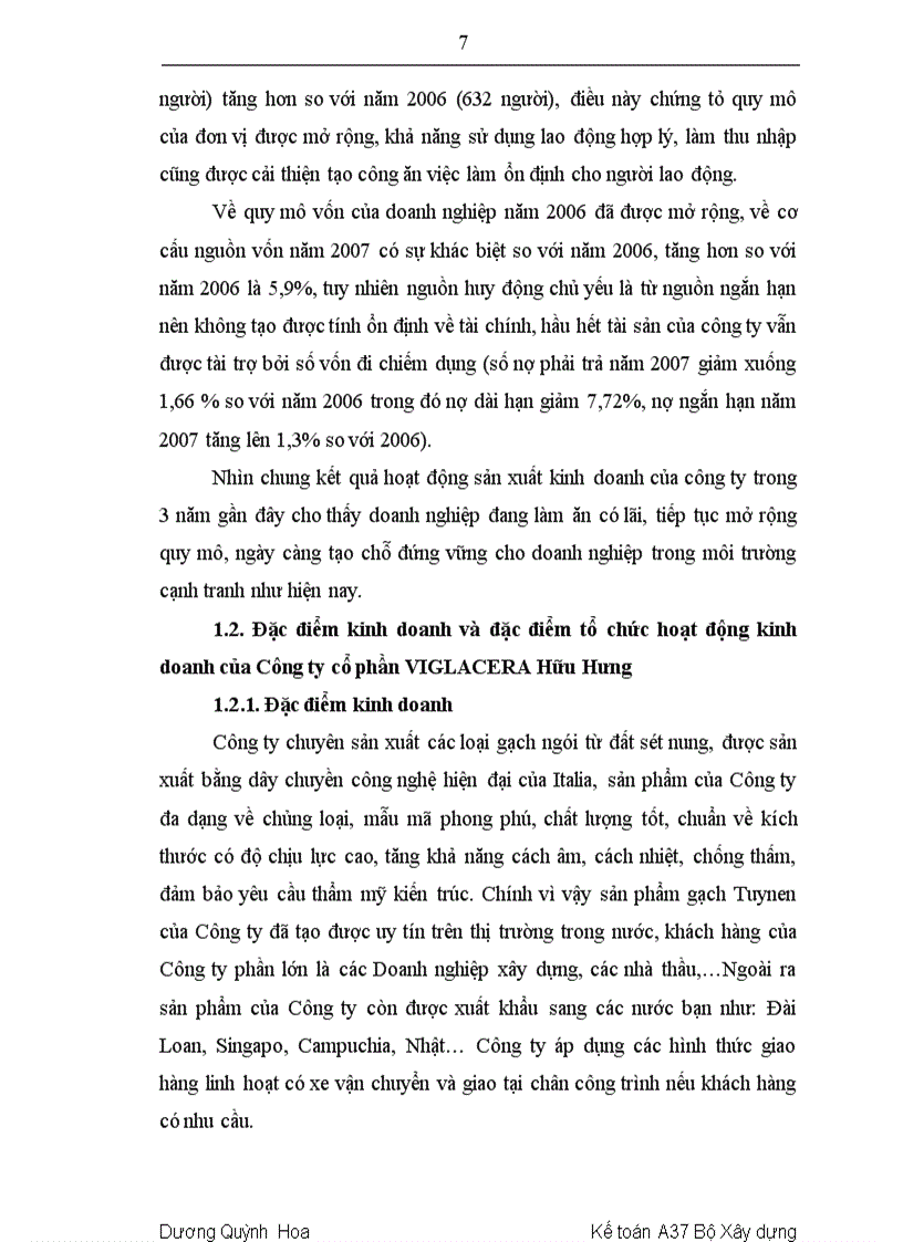 image for page Hoàn thiện kế toán nguyên vật liệu tại Công ty cổ phần Viglacera Hữu Hưng