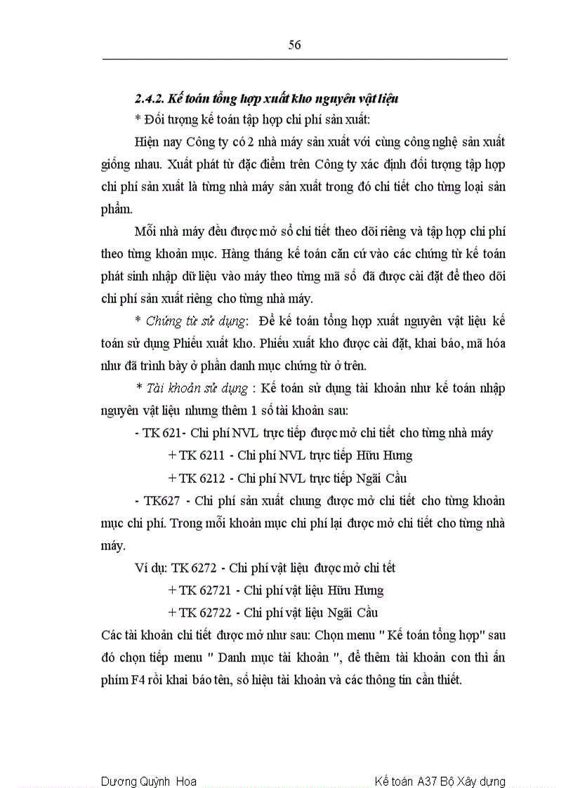 image for page Hoàn thiện kế toán nguyên vật liệu tại Công ty cổ phần Viglacera Hữu Hưng