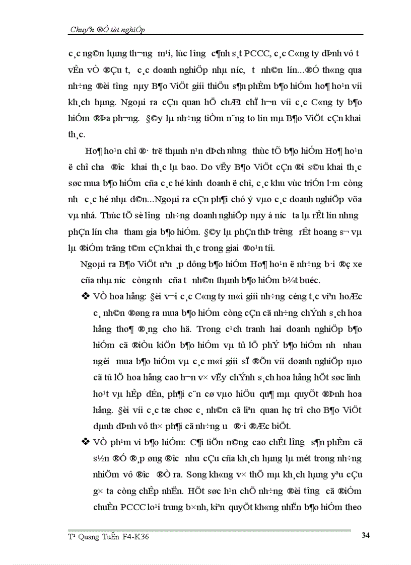 image for page Bảo hiểm hoả hoạn thực trạng giải pháp đối với Tổng Công ty Bảo Việt 1