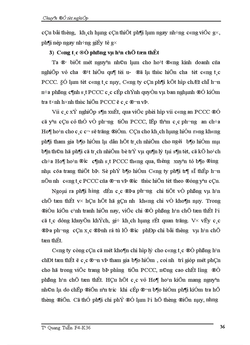 image for page Bảo hiểm hoả hoạn thực trạng giải pháp đối với Tổng Công ty Bảo Việt 1
