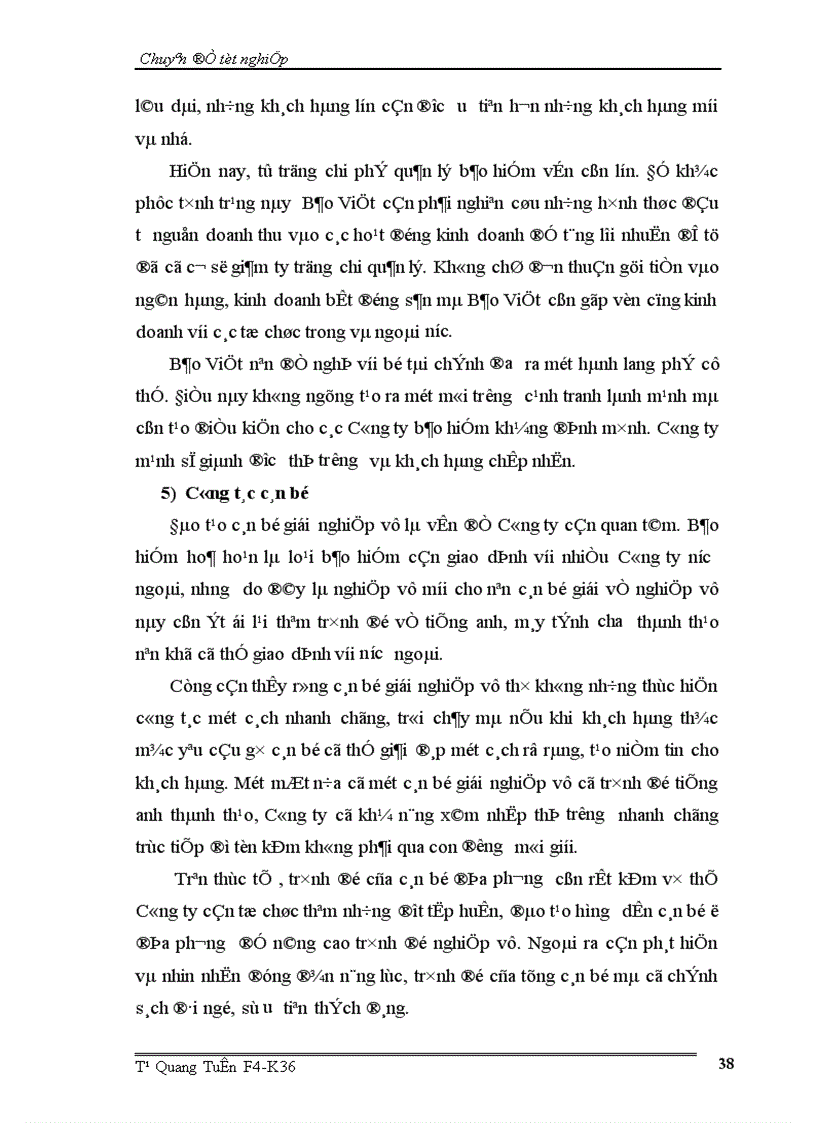 image for page Bảo hiểm hoả hoạn thực trạng giải pháp đối với Tổng Công ty Bảo Việt 1