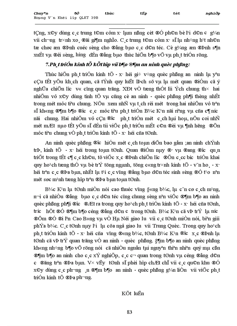 image for page Một số phương hướng và giải pháp nhằm thúc đẩy tăng trưởng và phát triển kinh tế tỉnh Bắc Kạn từ nay đến năm 2010 1
