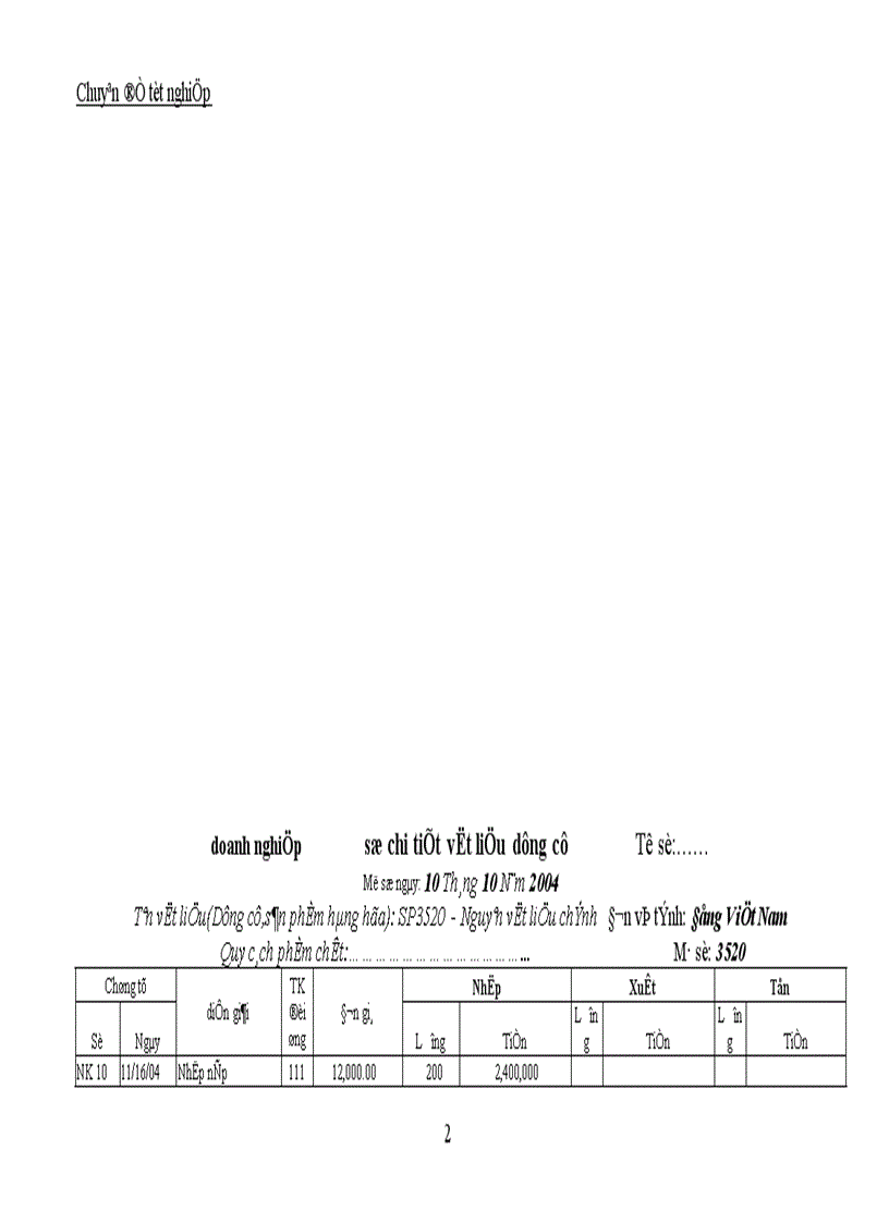 image for page Công tác kế toán tập hợp chi phí sản xuất và tính giá thành sản phẩm tại Công ty TNHH Thế Anh 1