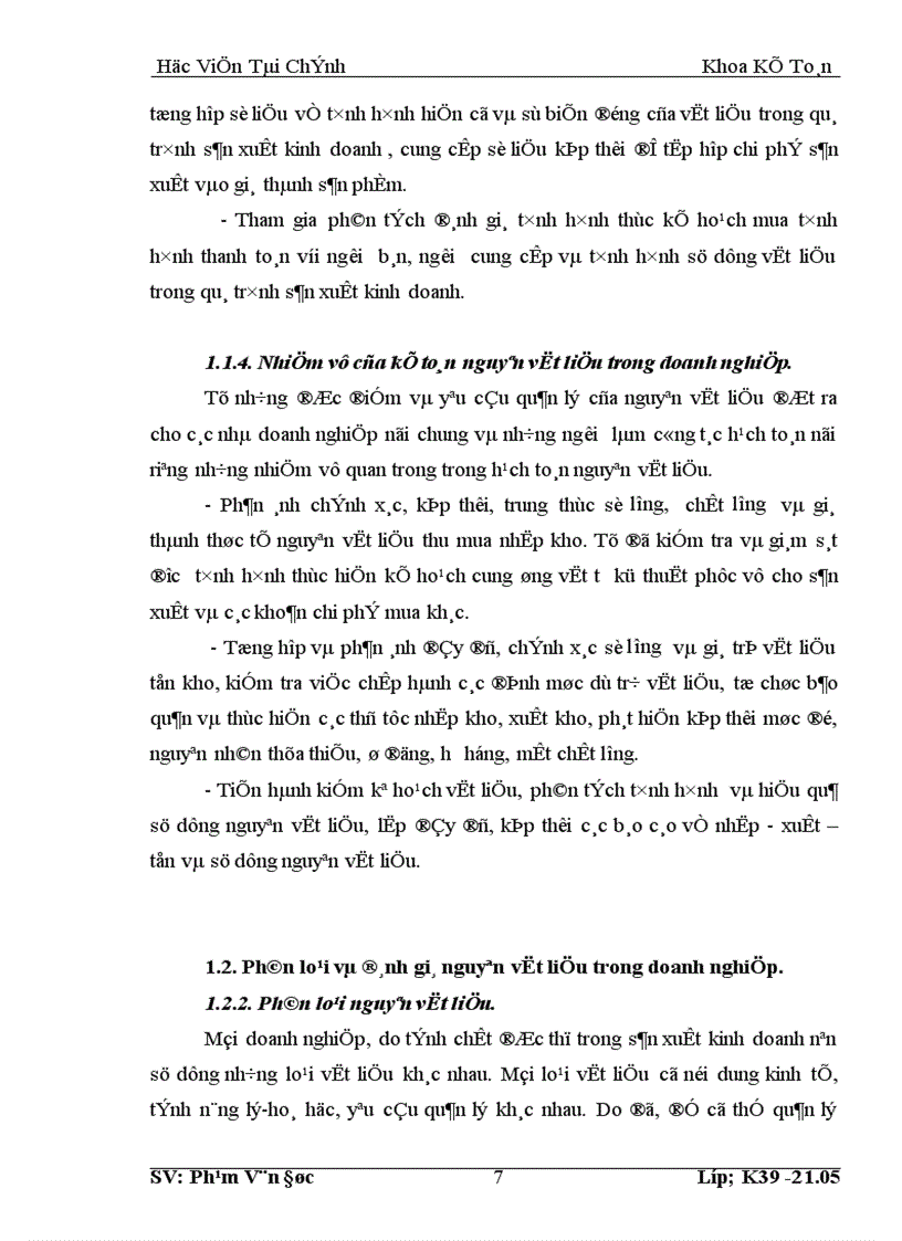 image for page Tổ chức công tác kế toán nguyên vật liệu tại công ty Cơ giới và xây lắp số 13