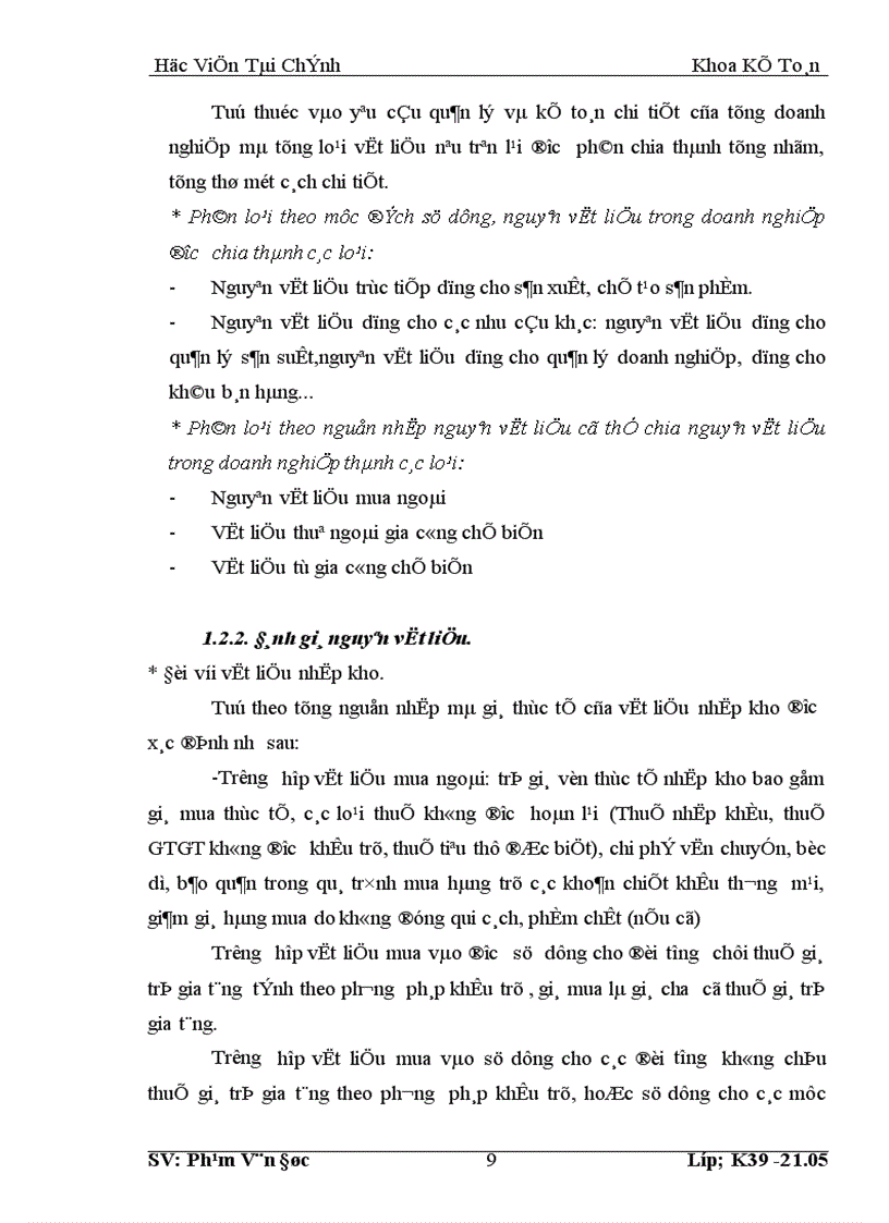 image for page Tổ chức công tác kế toán nguyên vật liệu tại công ty Cơ giới và xây lắp số 13