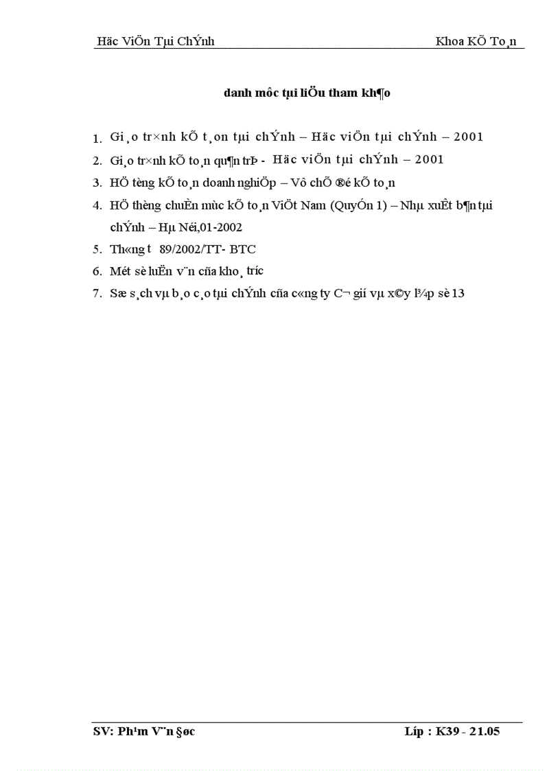 image for page Tổ chức công tác kế toán nguyên vật liệu tại công ty Cơ giới và xây lắp số 13