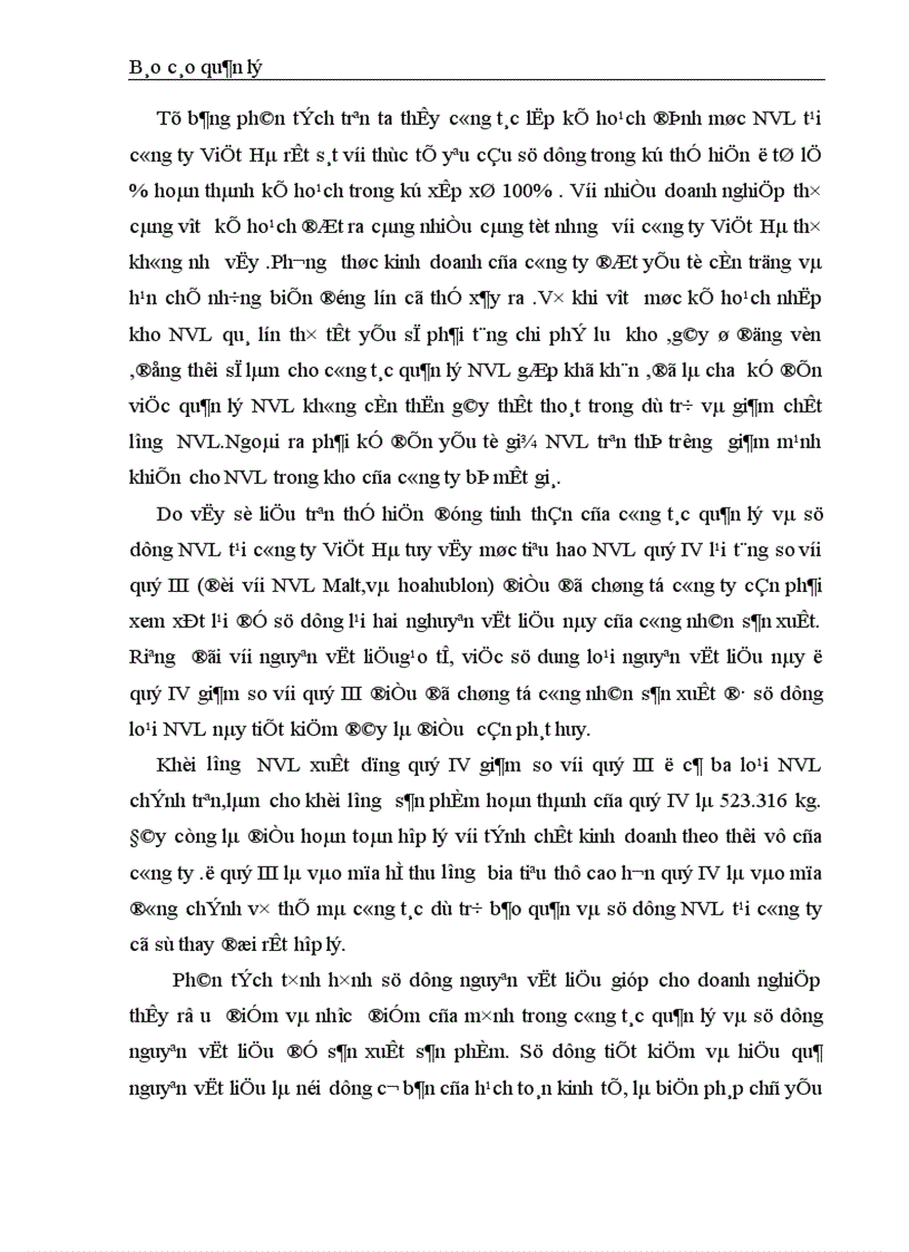 image for page Hoàn thiện công tác quản lý NVL tại công ty SXKD đầu tư và dịch vụ Việt Hà 1