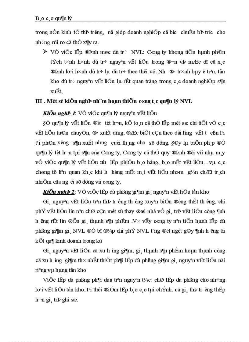 image for page Hoàn thiện công tác quản lý NVL tại công ty SXKD đầu tư và dịch vụ Việt Hà 1