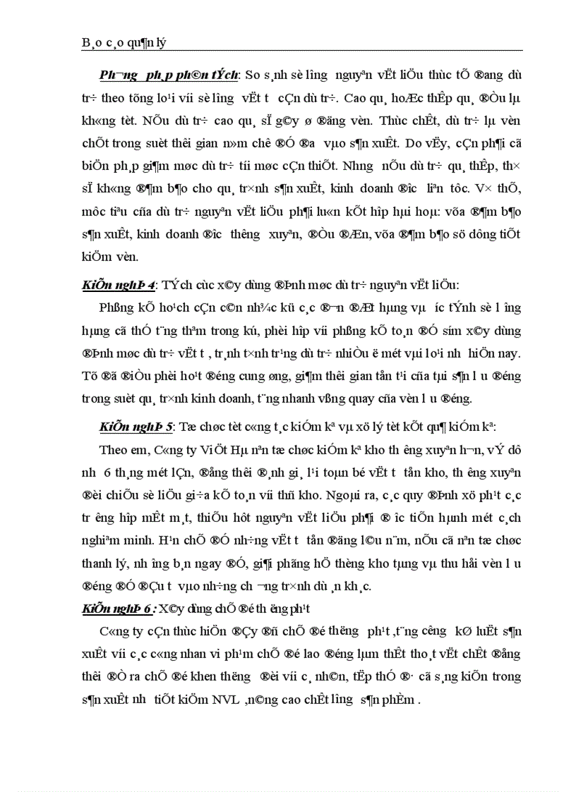 image for page Hoàn thiện công tác quản lý NVL tại công ty SXKD đầu tư và dịch vụ Việt Hà 1