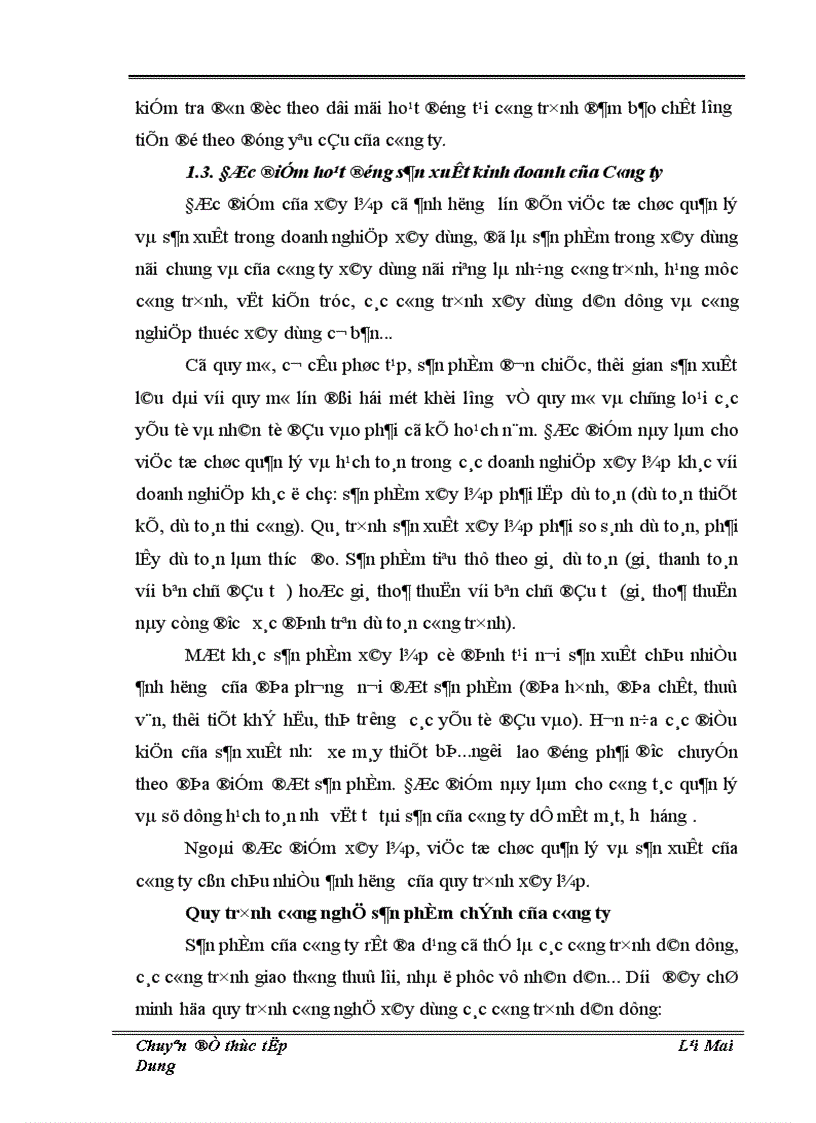 image for page Thực trạng và giải pháp hoàn thiện công tác hạch toán chi phí sản xuất và tính giá thành sản phẩm tại Công ty xây lắp Hà Nam 1