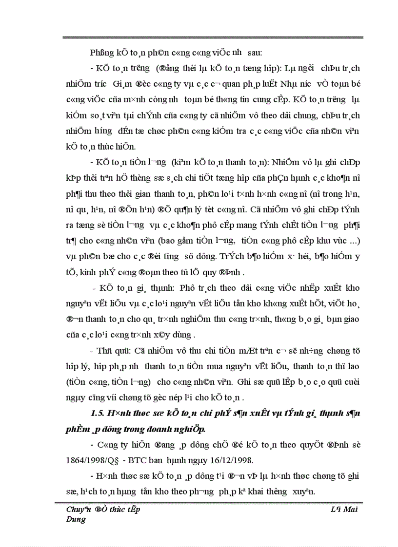 image for page Thực trạng và giải pháp hoàn thiện công tác hạch toán chi phí sản xuất và tính giá thành sản phẩm tại Công ty xây lắp Hà Nam 1