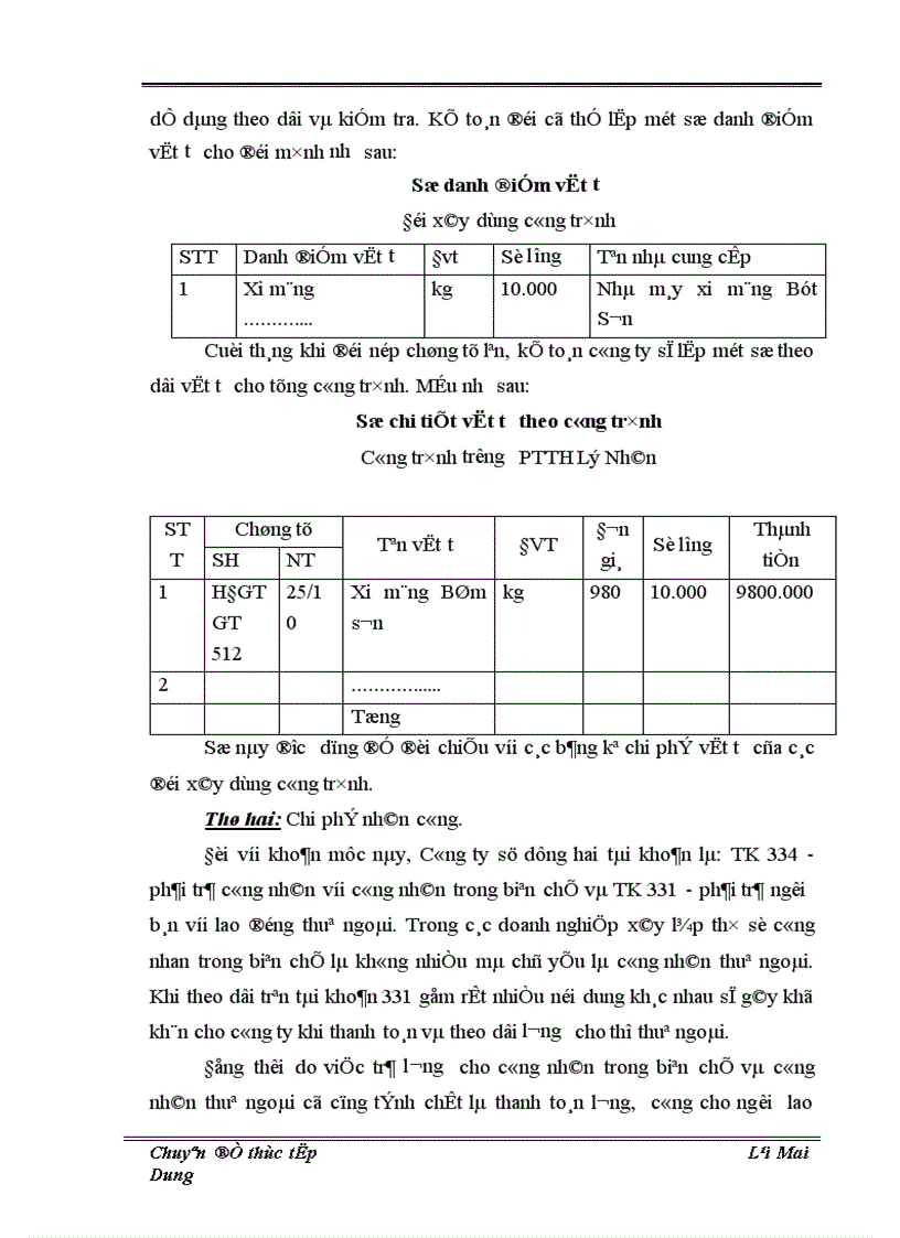 image for page Thực trạng và giải pháp hoàn thiện công tác hạch toán chi phí sản xuất và tính giá thành sản phẩm tại Công ty xây lắp Hà Nam 1