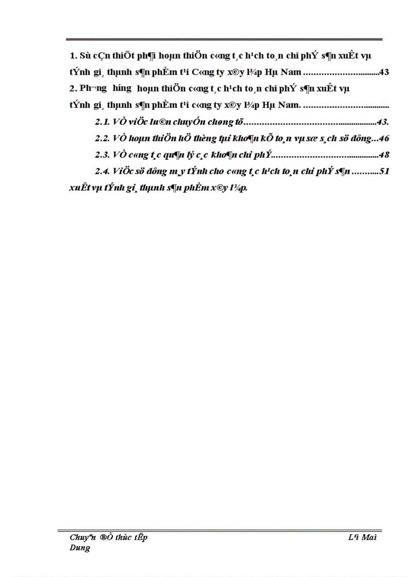image for page Thực trạng và giải pháp hoàn thiện công tác hạch toán chi phí sản xuất và tính giá thành sản phẩm tại Công ty xây lắp Hà Nam 1