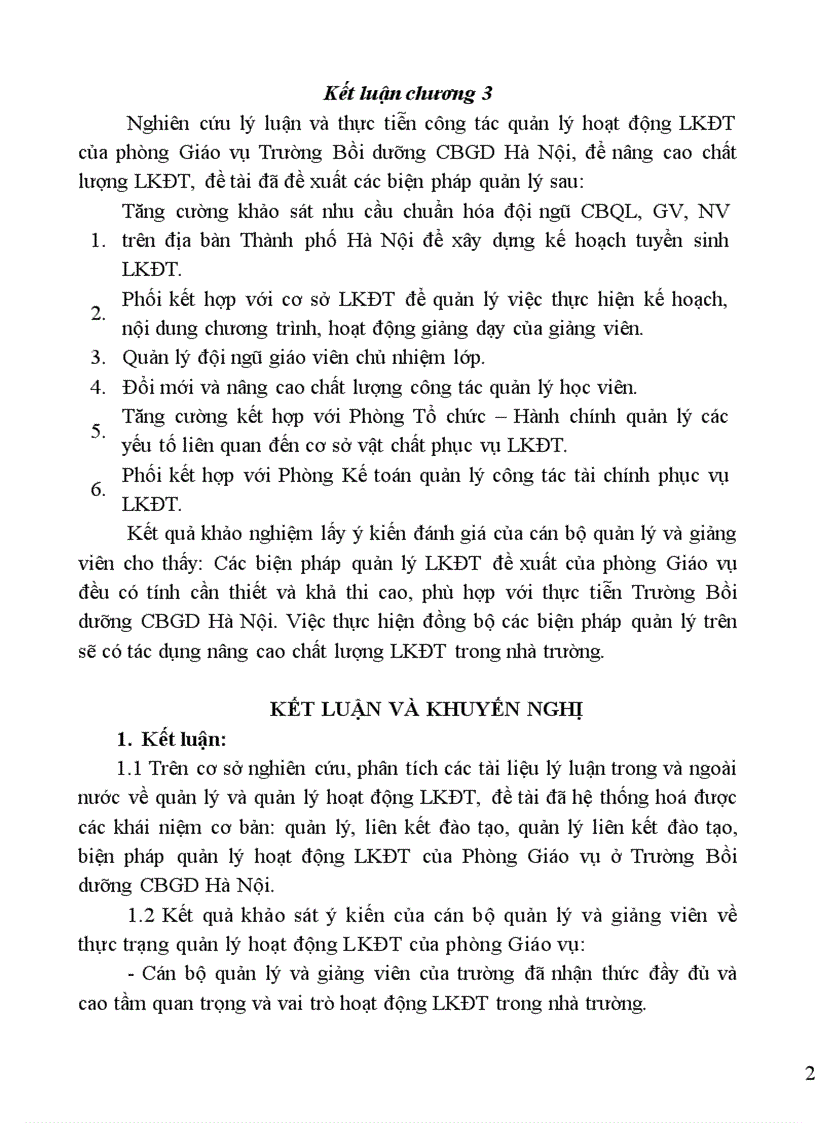 image for page Biện pháp quản lý hoạt động liên kết đào tạo tại Trường Bồi dưỡng cán bộ giáo dục Hà Nội 1