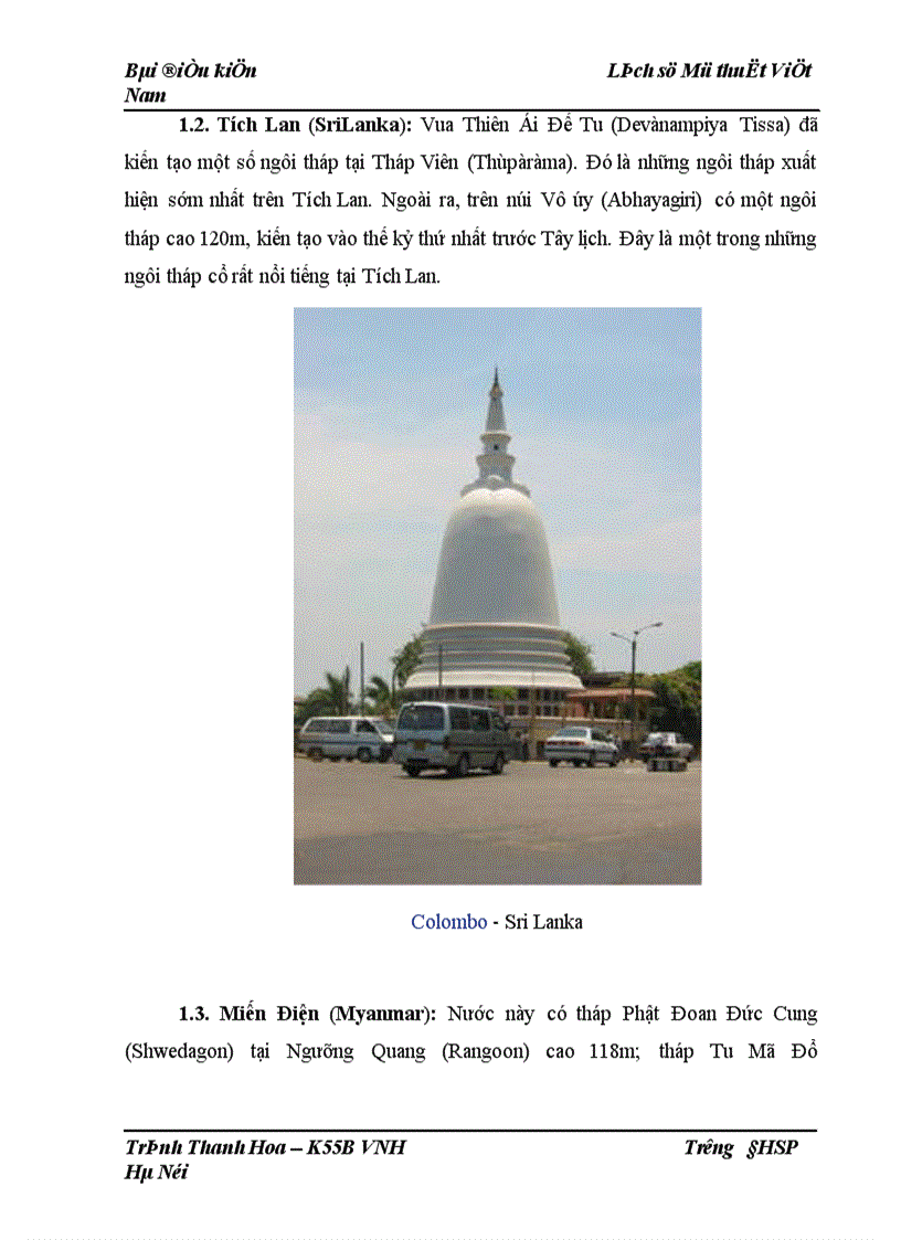 Lịch sử tháp Phật Việt nam