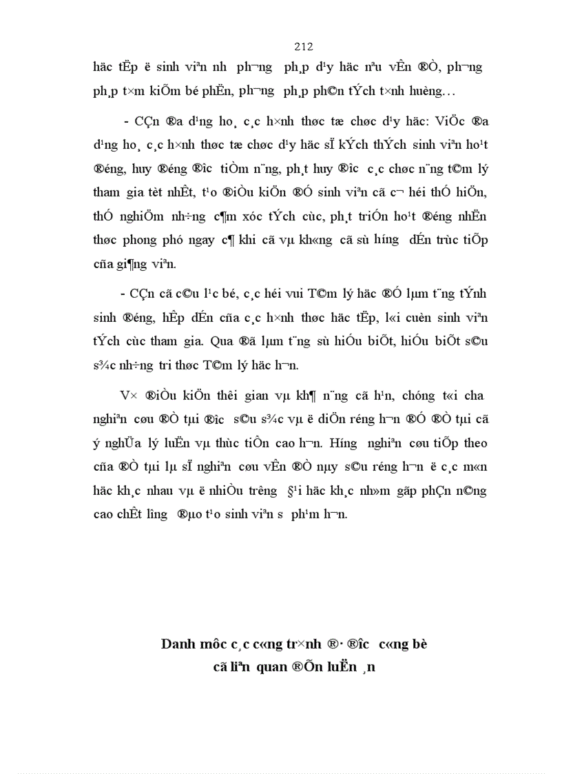 image for page Nghiên cứu tính tích cực học tập môn Tâm lý học của sinh viên Đại học Sư phạm Hải Phòng 1
