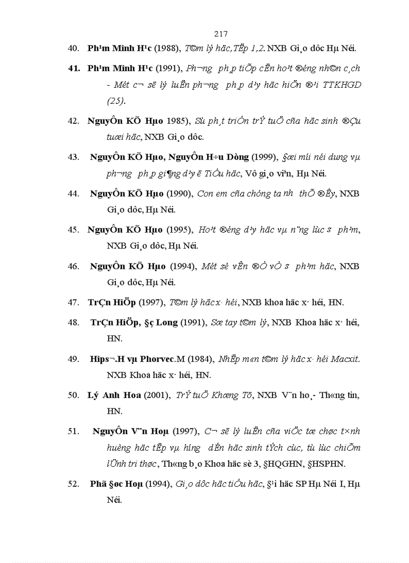 image for page Nghiên cứu tính tích cực học tập môn Tâm lý học của sinh viên Đại học Sư phạm Hải Phòng 1