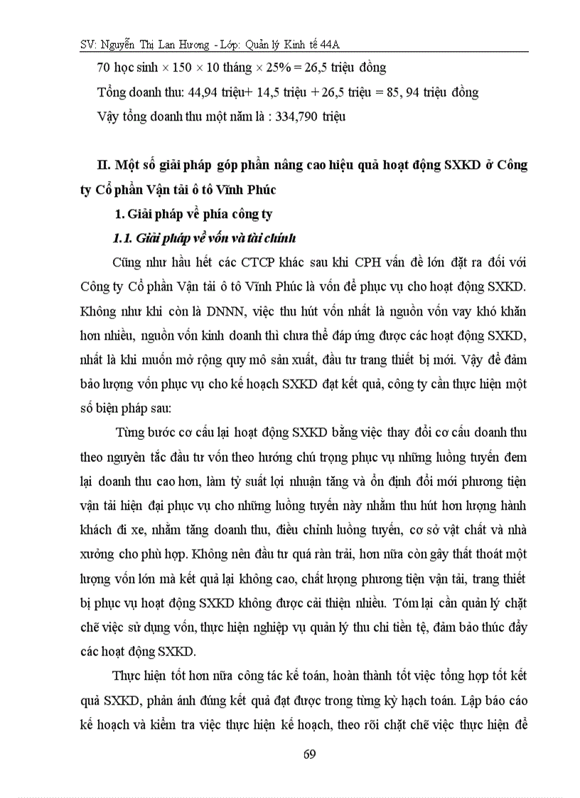image for page Một số giải pháp nhằm góp phần nâng cao hiệu quả hoạt động sản xuất kinh doanh của Công ty Cổ phần Vận tải ô tô Vĩnh Phúc giai đoạn hậu cổ phần hoá