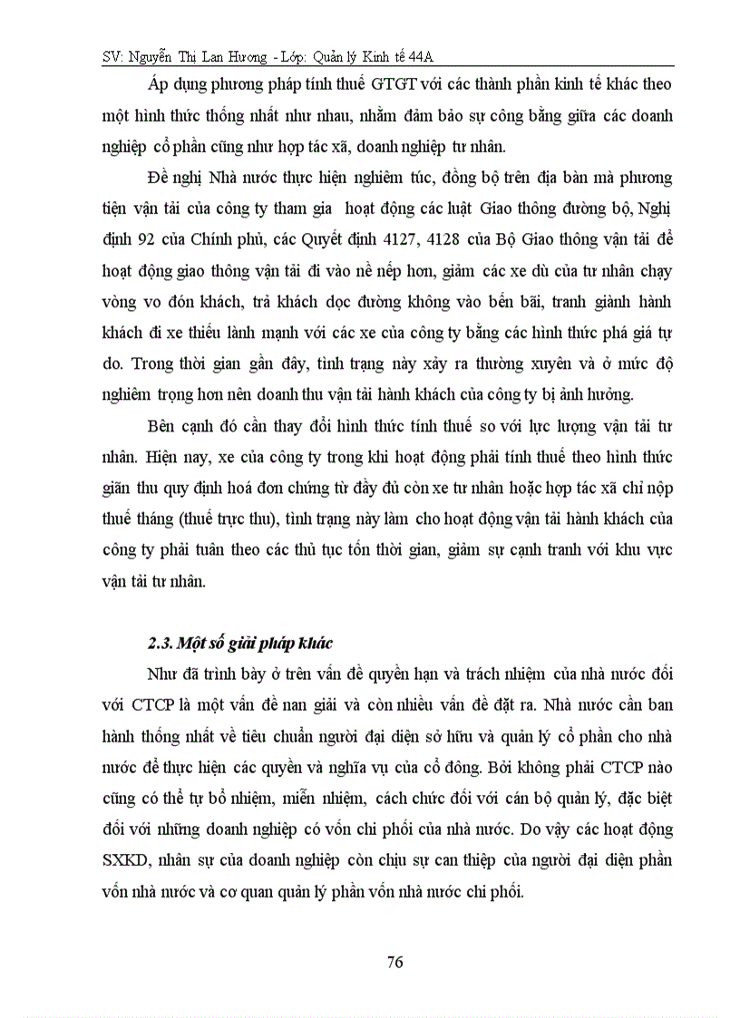image for page Một số giải pháp nhằm góp phần nâng cao hiệu quả hoạt động sản xuất kinh doanh của Công ty Cổ phần Vận tải ô tô Vĩnh Phúc giai đoạn hậu cổ phần hoá