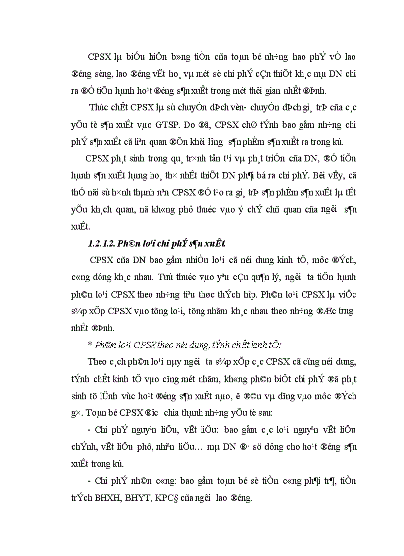 image for page Tổ chức kế toán CPSX và tính GTSP 1