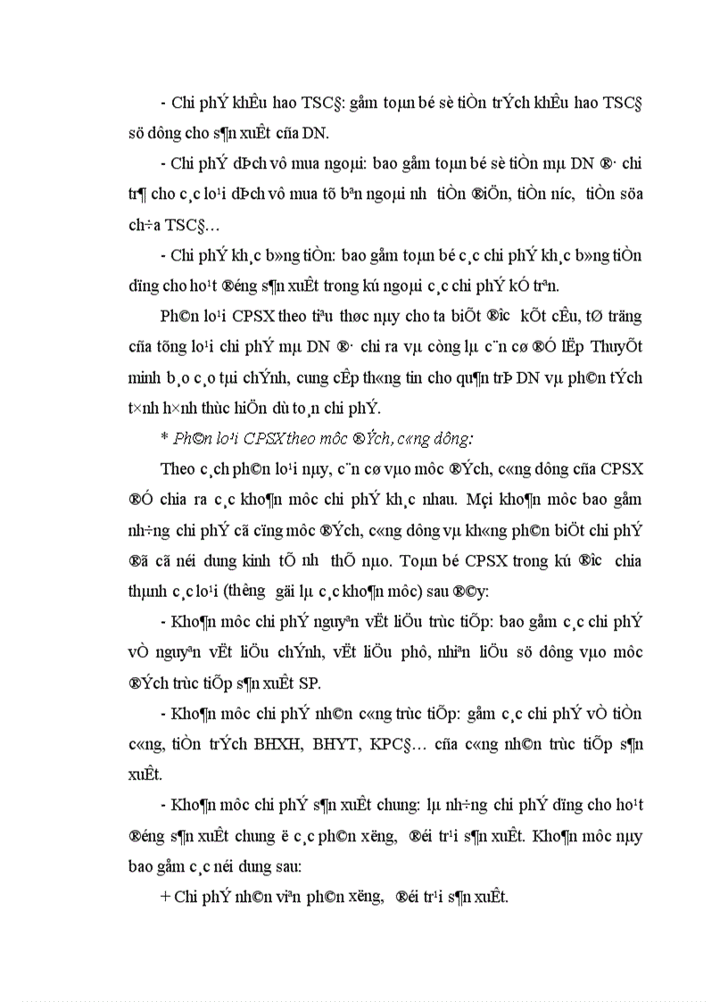 image for page Tổ chức kế toán CPSX và tính GTSP 1