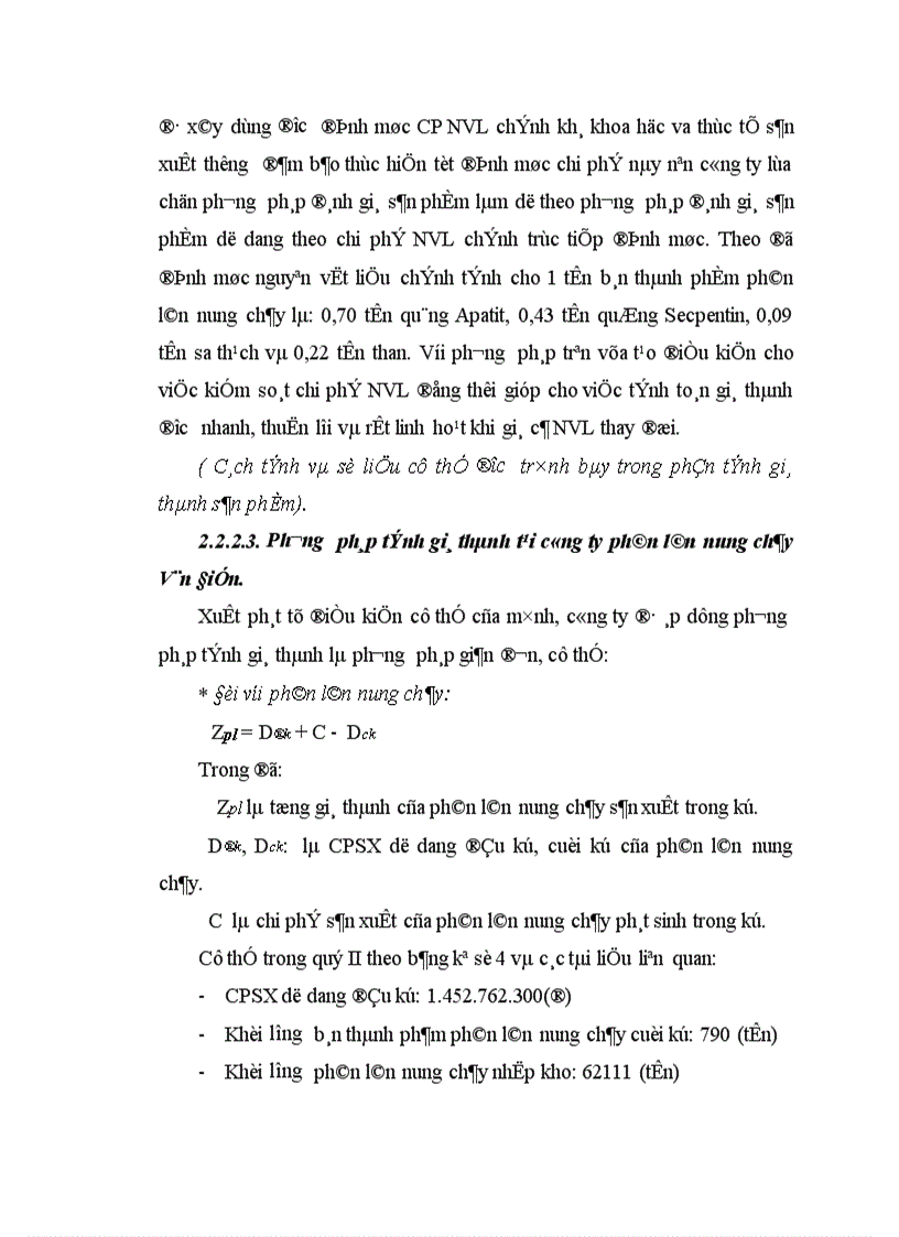 image for page Tổ chức kế toán CPSX và tính GTSP 1