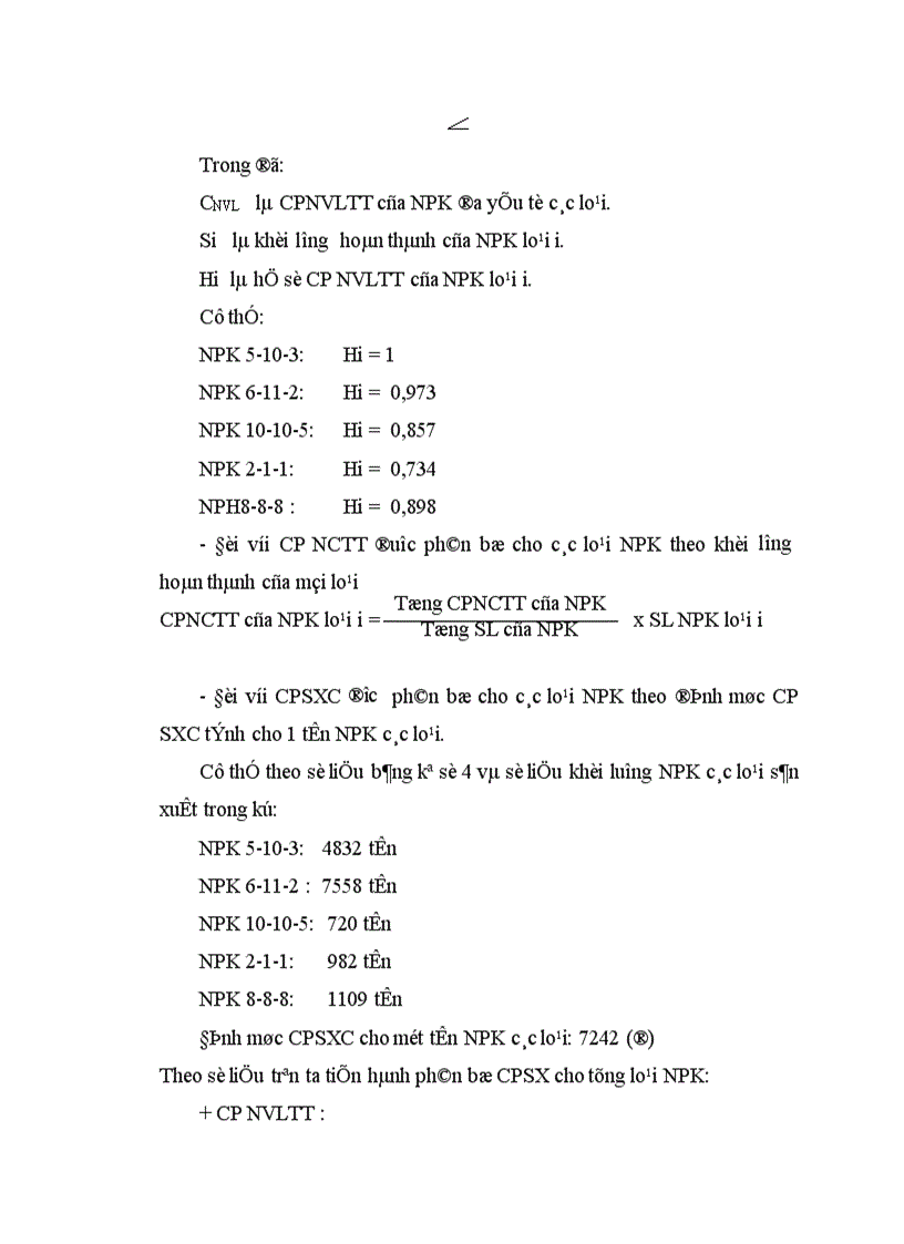 image for page Tổ chức kế toán CPSX và tính GTSP 1