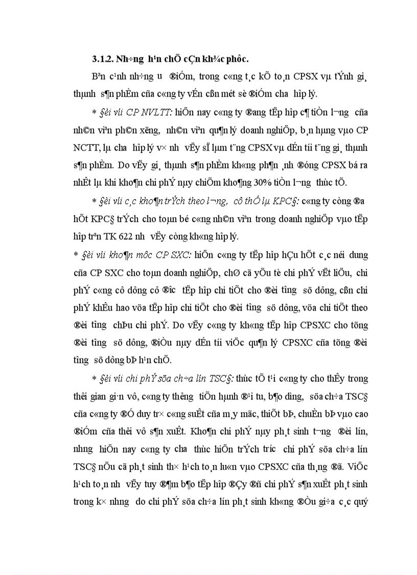 image for page Tổ chức kế toán CPSX và tính GTSP 1