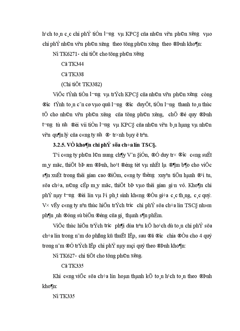 image for page Tổ chức kế toán CPSX và tính GTSP 1