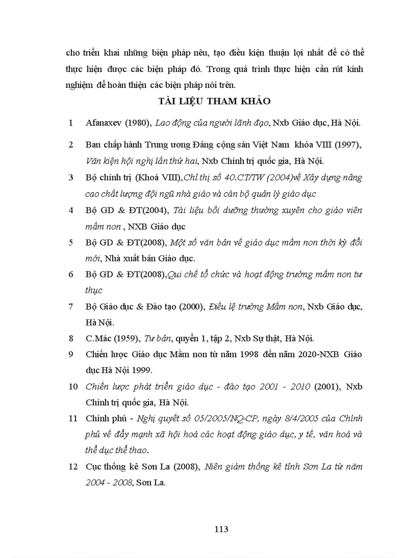 image for page Biện pháp phát triển đội ngũ giáo viên các trường mầm non ngoài công lập tỉnh Sơn La 1