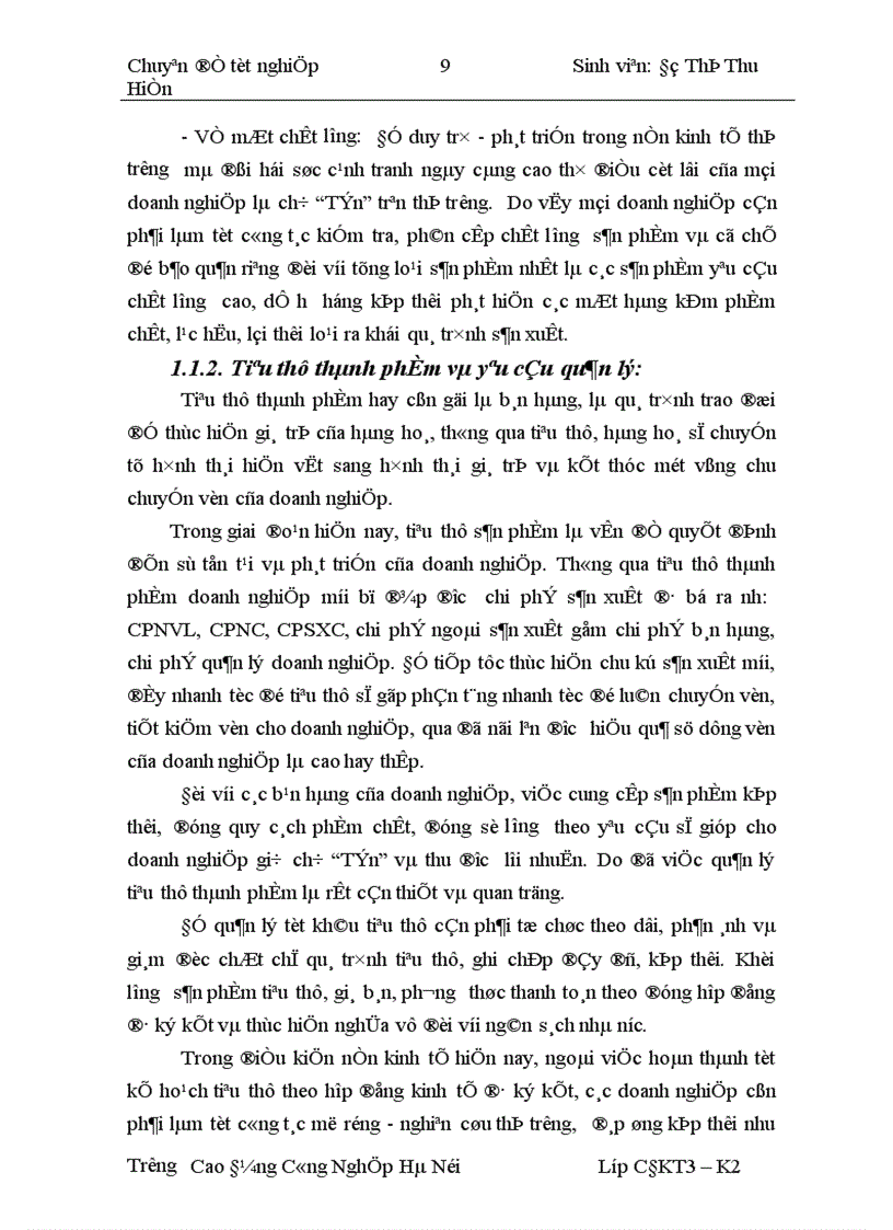 image for page Tổ chức công tác kế toán thành phẩm và tiêu thụ thành phẩm tại Công ty Cơ Khí Quang Trung 1
