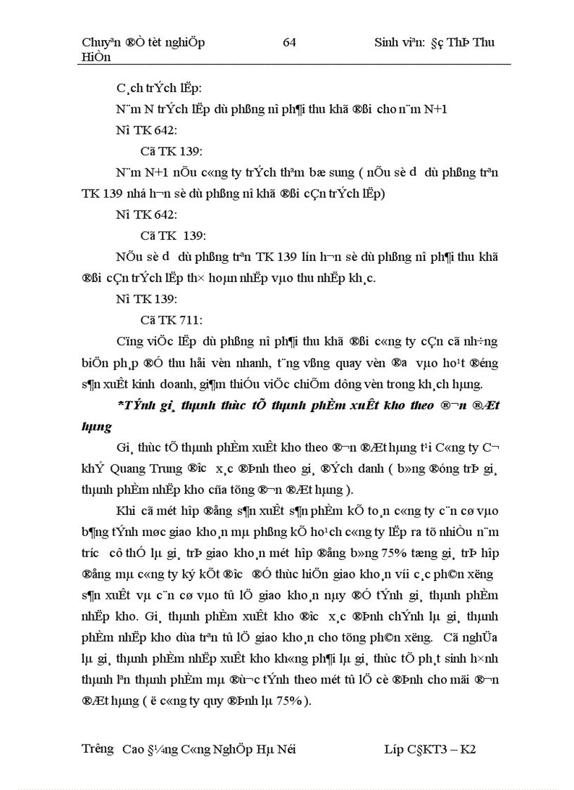 image for page Tổ chức công tác kế toán thành phẩm và tiêu thụ thành phẩm tại Công ty Cơ Khí Quang Trung 1