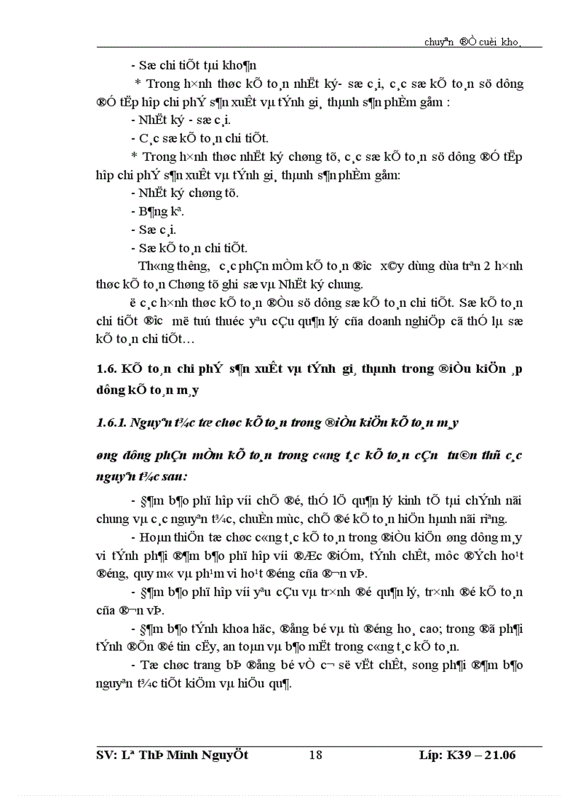 image for page Phương hướng hoàn thiện công tác kế toán chi phí và tính giá thành sản phẩm xây lắp tại công ty cổ phần xây dựng số 1