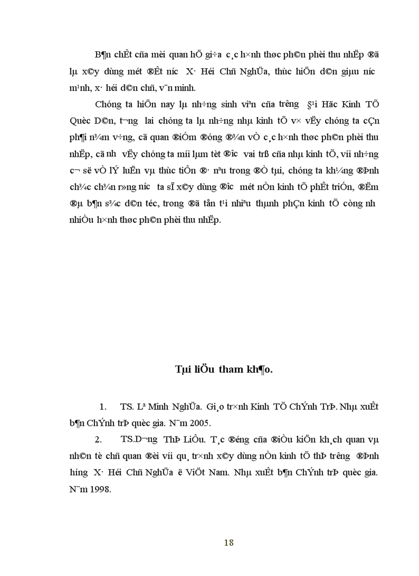 image for page Quan hệ phân phối thu nhập trong nền kinh tế thị trường định hướng Xã Hội Chủ Nghĩa ở Việt Nam 1