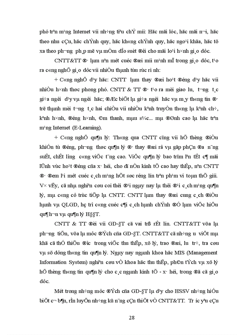 image for page Biện pháp ứng dụng công nghệ thông tin vào quản lý hoạt động đào tạo của Tổng công ty HKVN 1