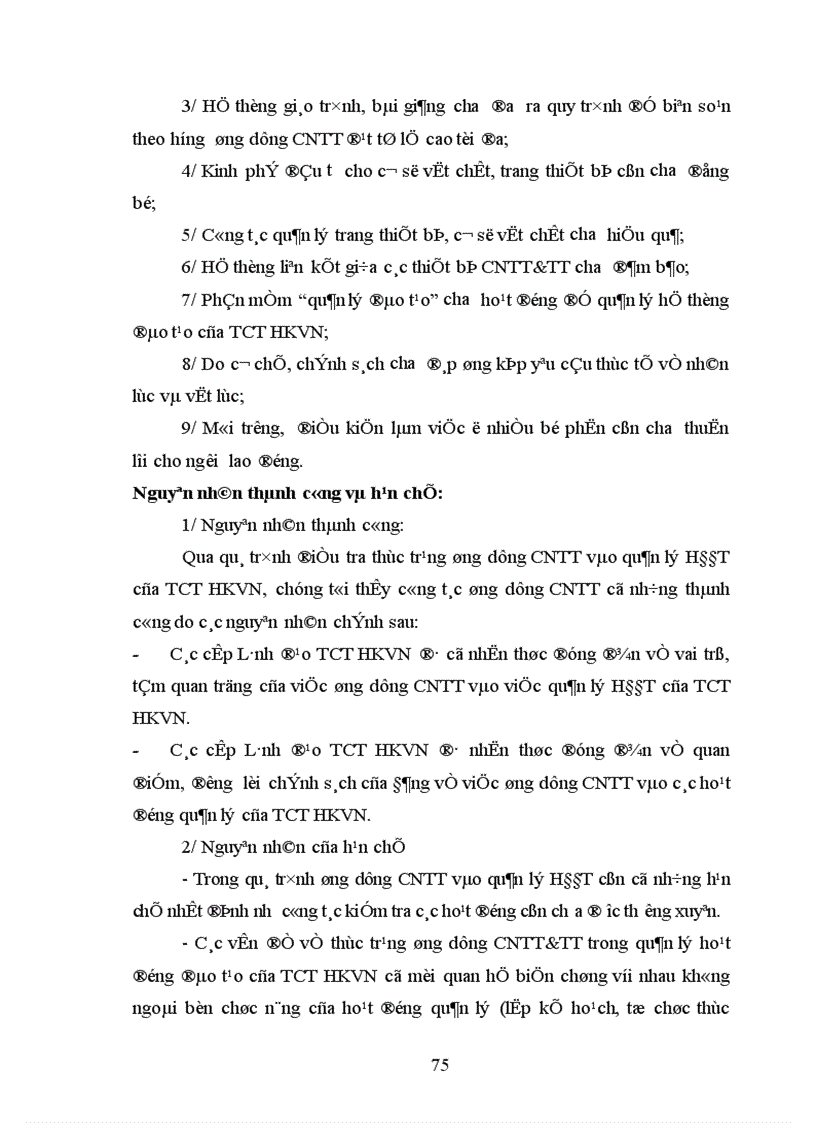image for page Biện pháp ứng dụng công nghệ thông tin vào quản lý hoạt động đào tạo của Tổng công ty HKVN 1