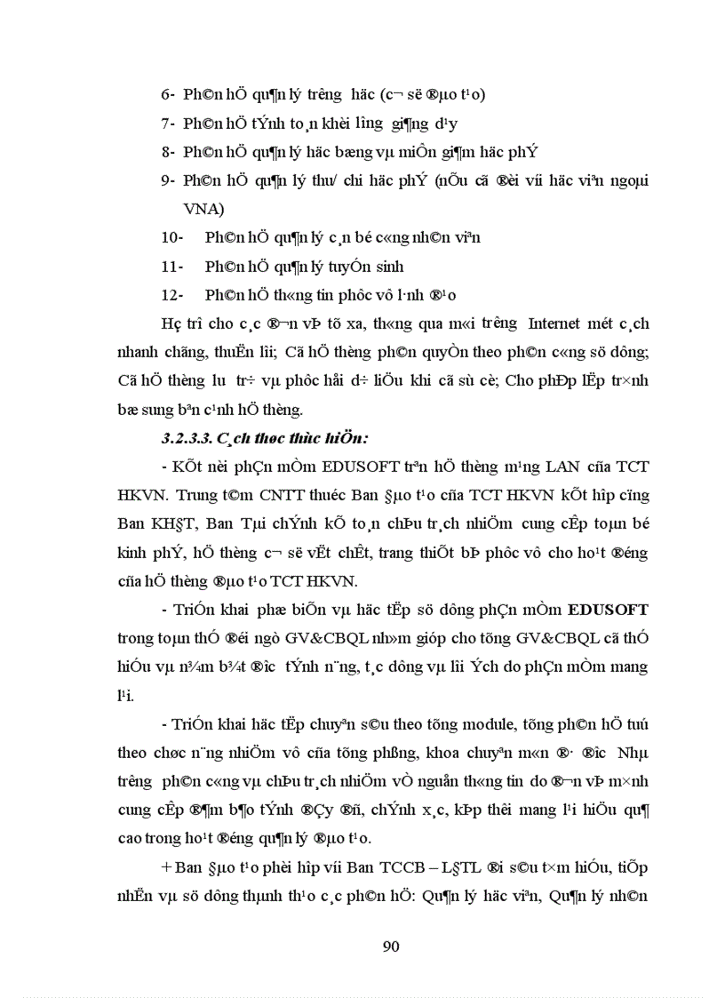 image for page Biện pháp ứng dụng công nghệ thông tin vào quản lý hoạt động đào tạo của Tổng công ty HKVN 1