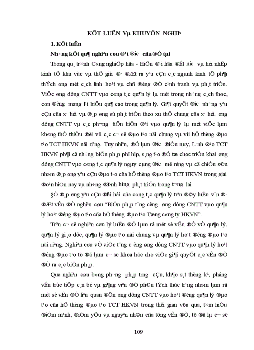 image for page Biện pháp ứng dụng công nghệ thông tin vào quản lý hoạt động đào tạo của Tổng công ty HKVN 1