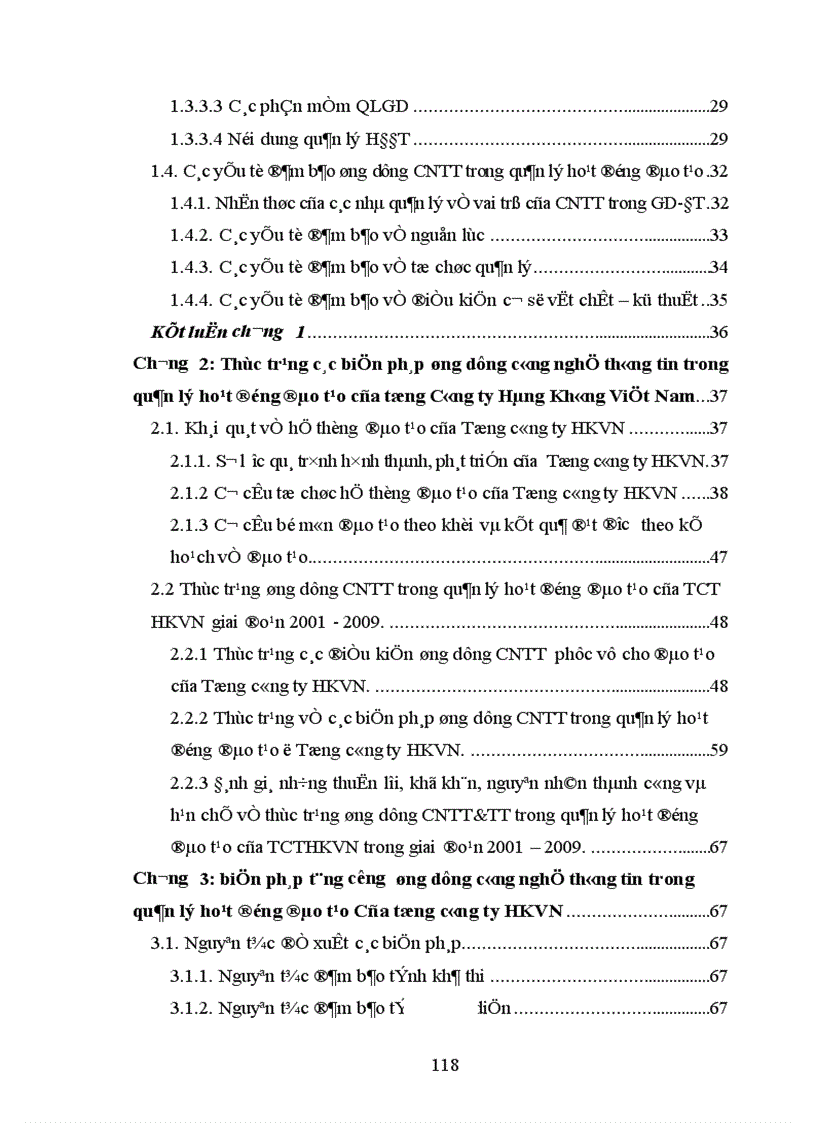 image for page Biện pháp ứng dụng công nghệ thông tin vào quản lý hoạt động đào tạo của Tổng công ty HKVN 1