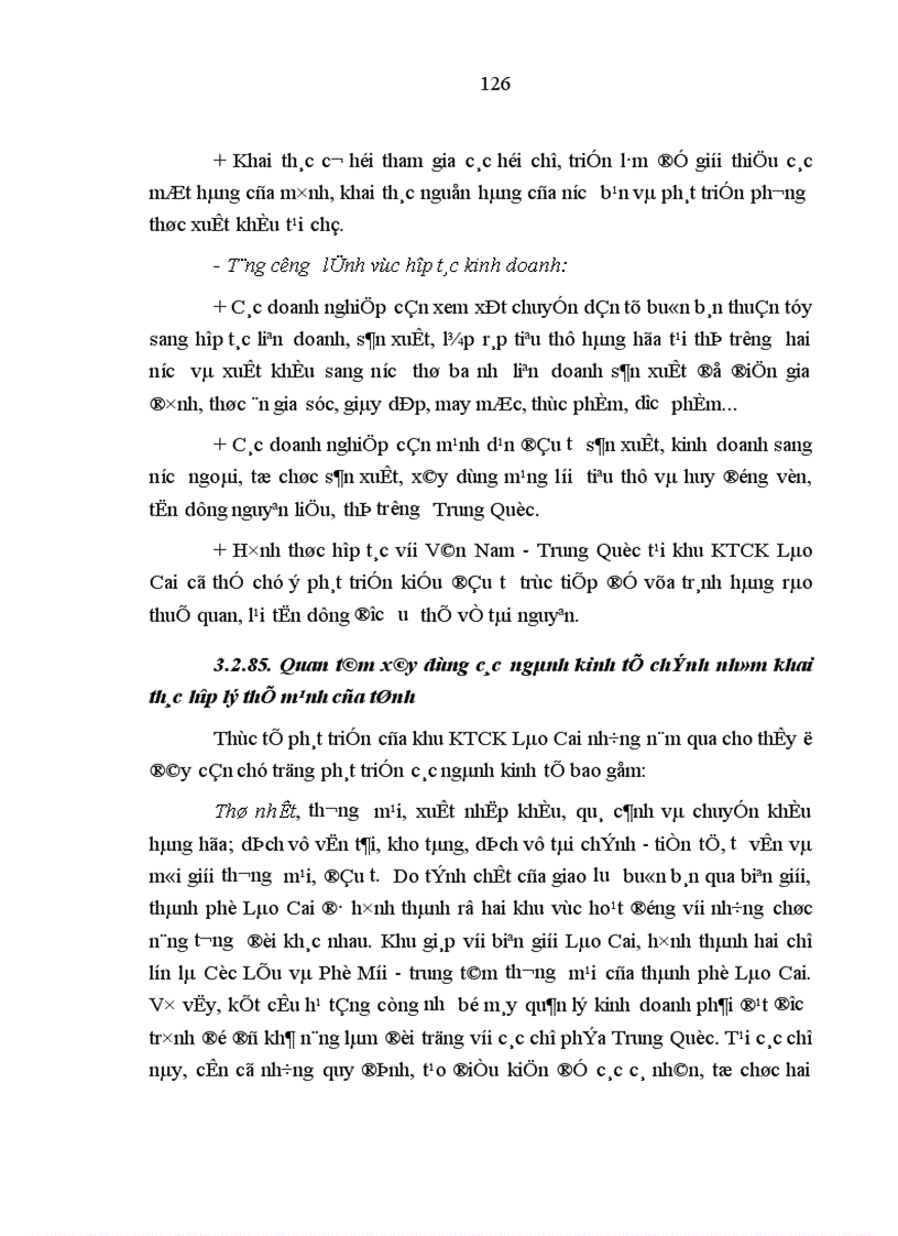 image for page Tác động của sự phát triển khu kinh tế cửa khẩu Lào Cai đến đời sống kinh tế x hội của tỉnh