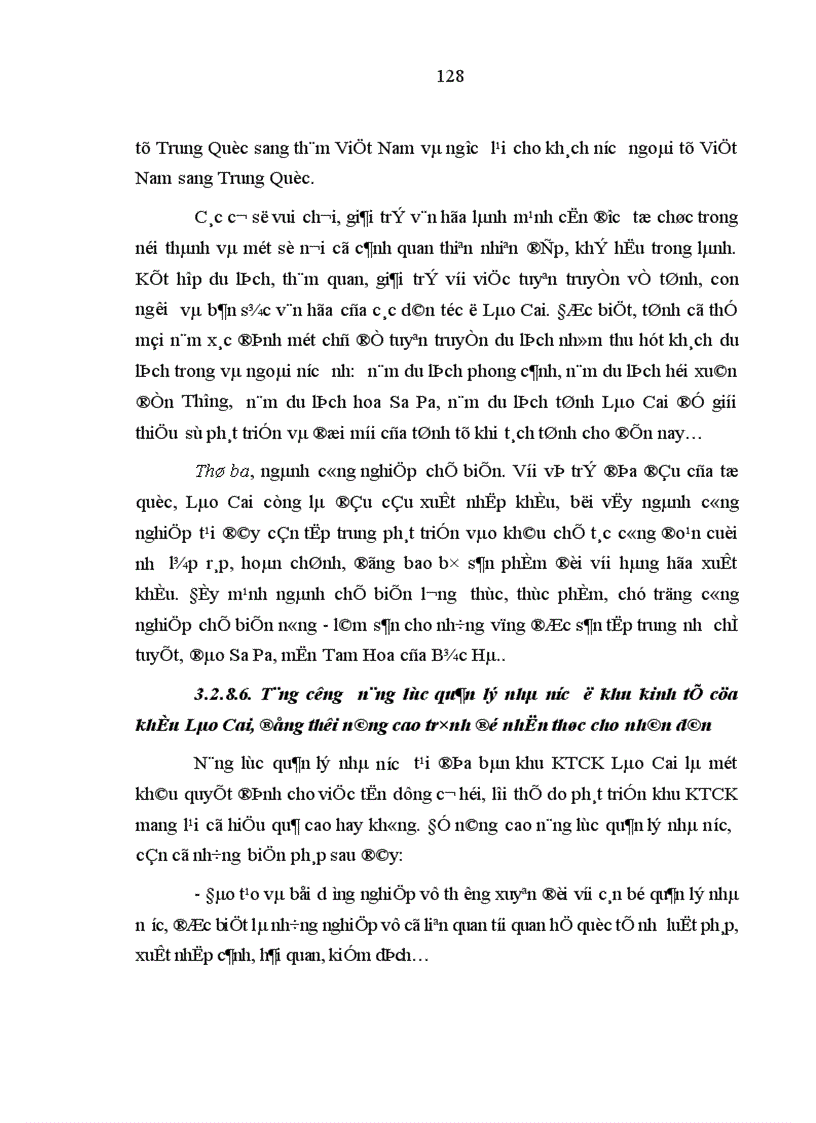 image for page Tác động của sự phát triển khu kinh tế cửa khẩu Lào Cai đến đời sống kinh tế x hội của tỉnh
