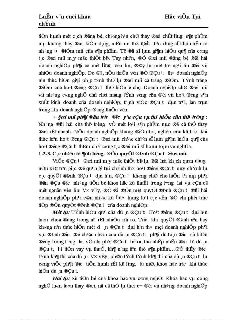 image for page Những giải pháp chủ yếu huy động vốn đổi mới thiết bị công nghệ tại Công ty Cổ phần dệt 10 10 1