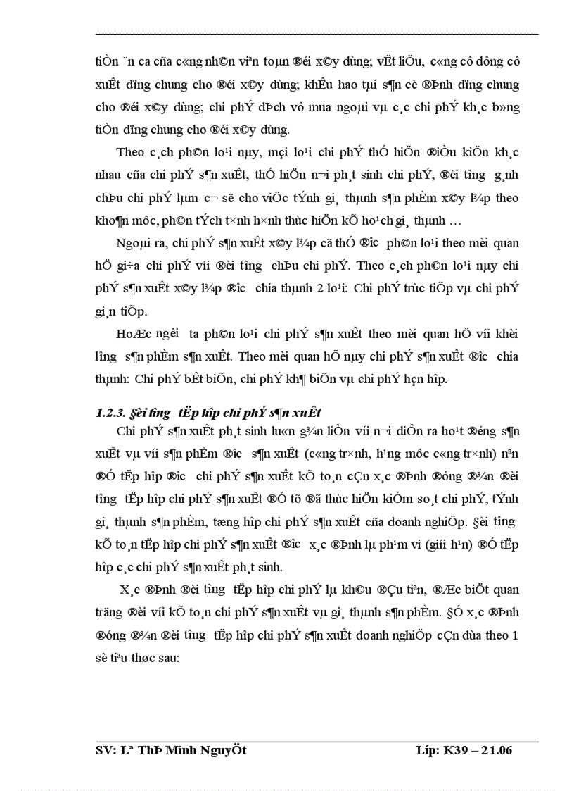 image for page Tổ chức công tác kế toán chi phí sản xuất và tính giá thành sản phẩm tại công ty cổ phần xây dựng số 1