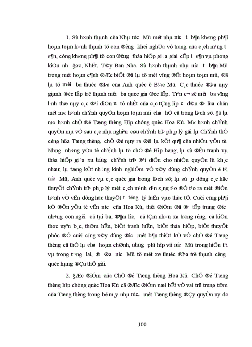 image for page Chế độ Tổng thống hợp chúng quốc Hoa Kỳ sự hình thành và phát triển